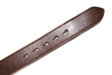 Load image into Gallery viewer, 'Western Ryder' Horsehide Belt (Brown)