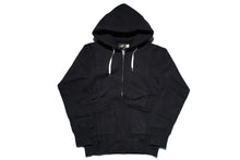 Load image into Gallery viewer, 12oz 'Pioneer' Loopwheel Zip Hoody (Shadow Black)