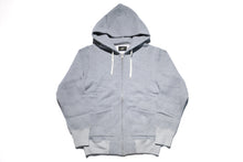 Load image into Gallery viewer, 12oz 'Pioneer' Loopwheel Zip Hoody (Heather Grey)