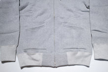 Load image into Gallery viewer, 12oz 'Pioneer' Loopwheel Zip Hoody (Heather Grey)