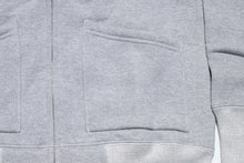 Load image into Gallery viewer, 12oz 'Pioneer' Loopwheel Zip Hoody (Heather Grey)
