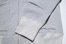 Load image into Gallery viewer, 12oz 'Pioneer' Loopwheel Zip Hoody (Heather Grey)