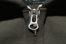 Load image into Gallery viewer, 12oz 'Pioneer' Loopwheel Zip Hoody (Desert Olive)
