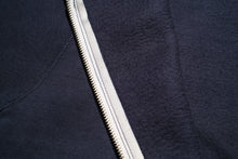 Load image into Gallery viewer, 12oz 'Pioneer' Loopwheel Zip Hoody (Midnight Navy)