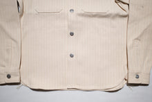 Load image into Gallery viewer, 'Officer' HBT Utility Shirt (Straw)