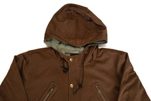 Load image into Gallery viewer, 'Birds View' Mountain Parka Brown Suede-Touch