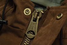 Load image into Gallery viewer, 'Birds View' Mountain Parka Brown Suede-Touch
