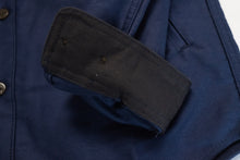 Load image into Gallery viewer, 'Deck Master' Moleskin C.P.O Jacketed Shirt (Royal Blue)
