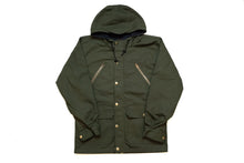 Load image into Gallery viewer, 'Birds View' Mountain Parka Olive Cotton Ripstop