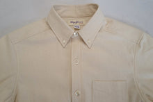 Load image into Gallery viewer, 11OZ IVORY CANVAS 'GATSBY' OXFORD SHIRT