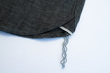 Load image into Gallery viewer, 9OZ 'STANLEY' SELVAGE CHAMBRAY WORK SHIRT (GREY)