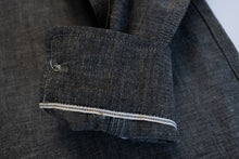Load image into Gallery viewer, 9OZ 'STANLEY' SELVAGE CHAMBRAY WORK SHIRT (GREY)