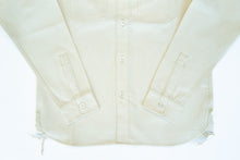 Load image into Gallery viewer, 9OZ 'STANLEY' SELVAGE CHAMBRAY WORK SHIRT (CREAM)