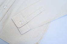 Load image into Gallery viewer, 9OZ 'STANLEY' SELVAGE CHAMBRAY WORK SHIRT (CREAM)