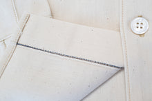 Load image into Gallery viewer, 9OZ 'STANLEY' SELVAGE CHAMBRAY WORK SHIRT (CREAM)