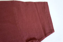 Load image into Gallery viewer, 'MUST GO UP’ LOOPWHEELED TEE (BURGUNDY)