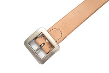 Load image into Gallery viewer, 'Garrison' Cowhide Belt (Tan)
