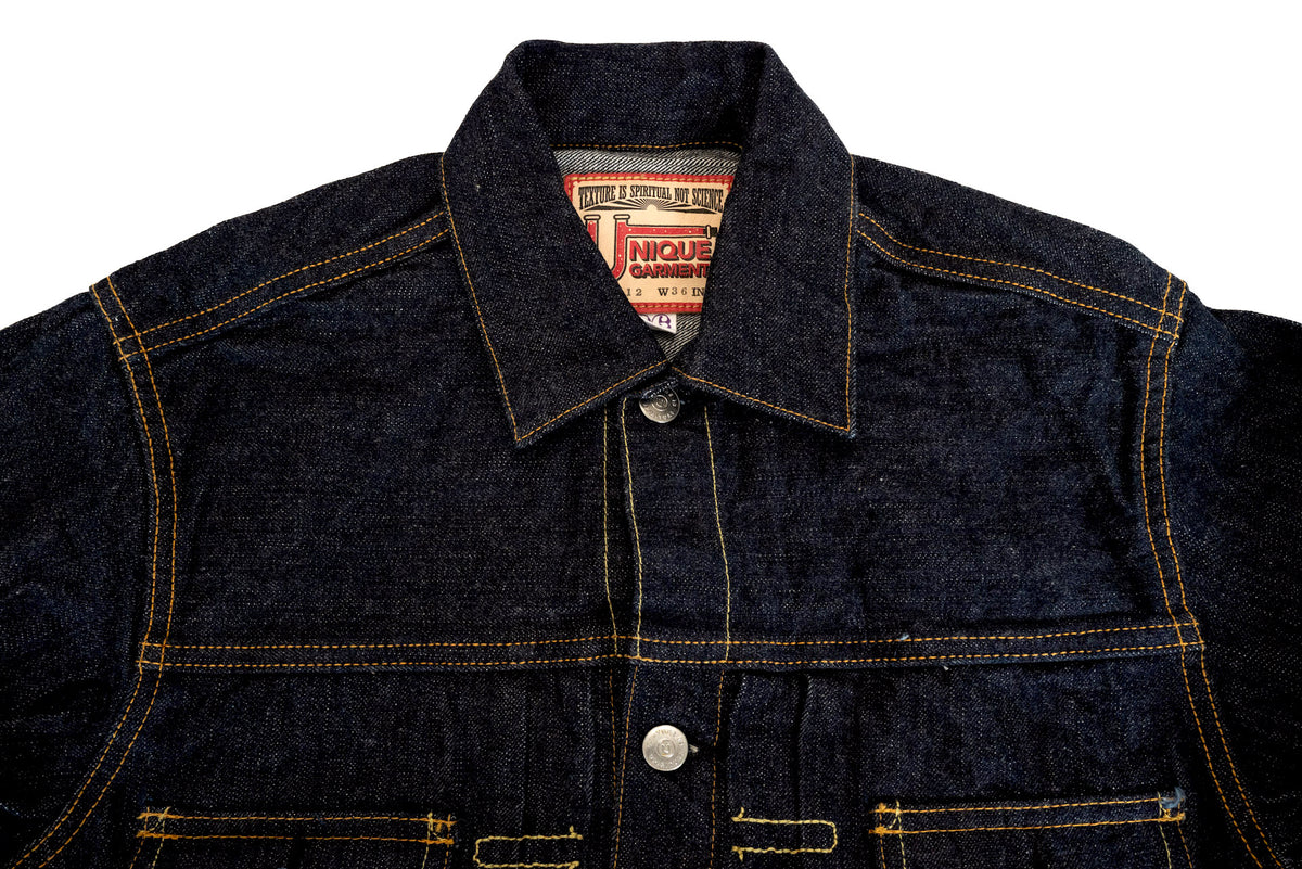 13.2OZ 'URBAN' TYPE-2 DENIM JACKET – Unique Garment