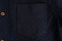 Load image into Gallery viewer, 15oz Indigo Sashiko 'Gatsby' Oxford Shirt