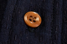 Load image into Gallery viewer, 15oz Indigo Sashiko 'Gatsby' Oxford Shirt