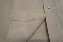 Load image into Gallery viewer, 11OZ IVORY CANVAS 'GATSBY' OXFORD SHIRT