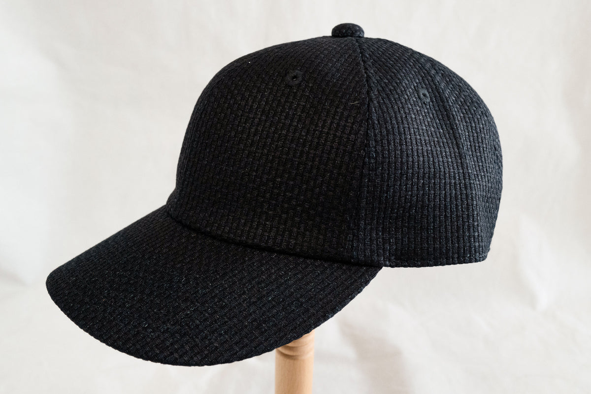 帽子 SASHIKO STRETCH MARINE CAP BLACK Porter Classic 