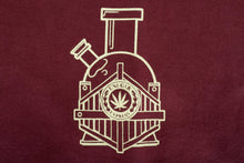 Load image into Gallery viewer, 'HAVE A GOOD TRIP’ LOOPWHEELED TEE (BURGUNDY)