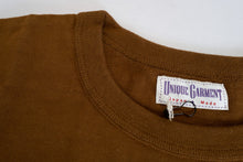 Load image into Gallery viewer, 7OZ ‘AIRY’ LOOPWHEELED TEE (BROWN)