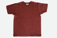 Load image into Gallery viewer, 7OZ ‘AIRY’ LOOPWHEELED TEE (BURGUNDY)
