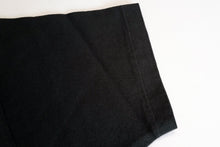 Load image into Gallery viewer, 7OZ ‘AIRY’ LOOPWHEELED TEE (BLACK)