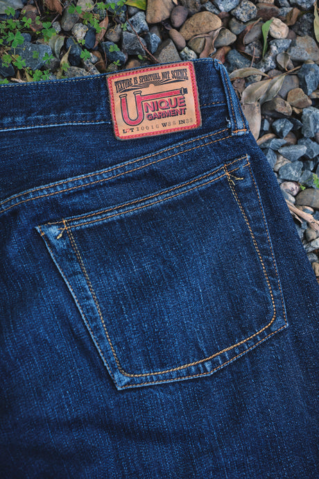 1001G 13.2oz Raindrop denim after 2.5 years of wear