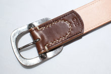 Load image into Gallery viewer, 'Western Ryder' Horsehide Belt (Brown)
