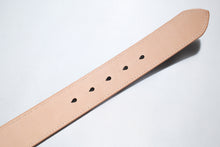 Load image into Gallery viewer, 'Western Ryder' Horsehide Belt (Black)
