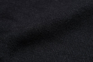 12oz 'Pioneer' Loopwheel Zip Hoody (Shadow Black)