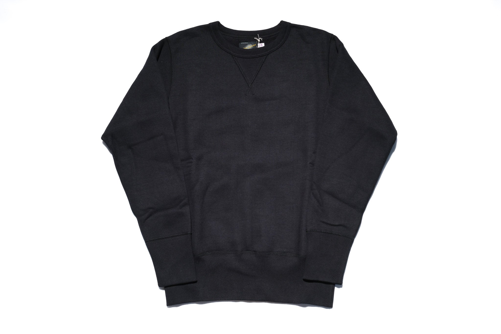 12oz 'Pioneer' Loopwheel Sweatshirt (Shadow Black)