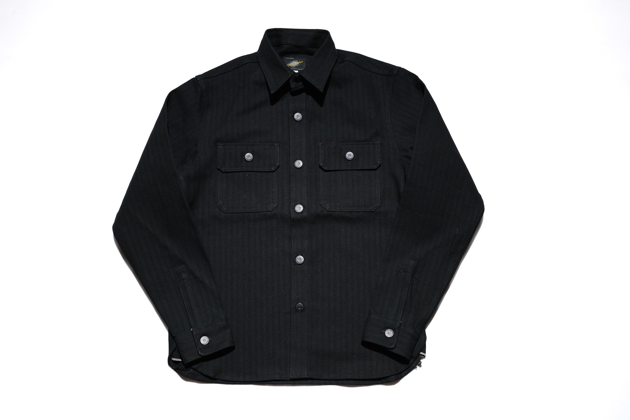 'Officer' HBT Utility Shirt (Ash)