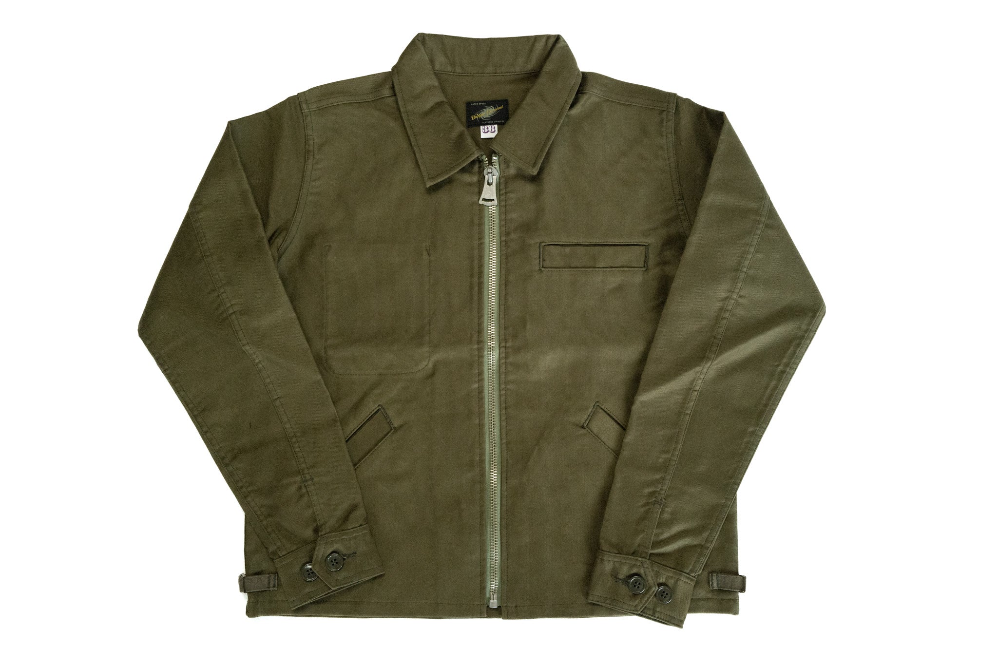 'Utility' Jungle Cloth Jacket (Olive)