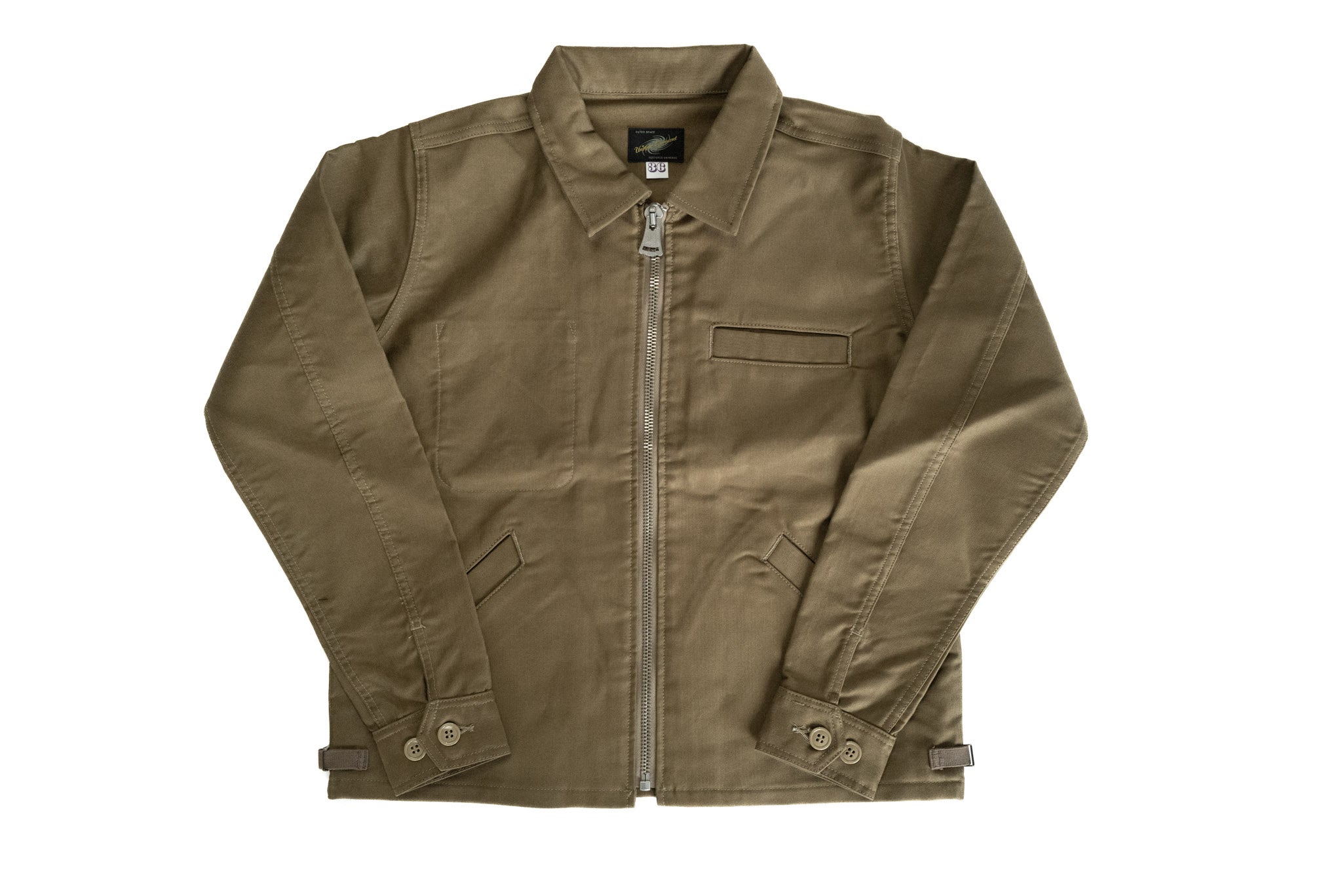 'Utility' Jungle Cloth Jacket (Beige)