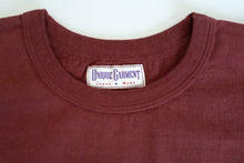 Load image into Gallery viewer, &#39;MUST GO UP’ LOOPWHEELED TEE (BURGUNDY)

