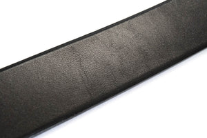 'Garrison' Cowhide Belt (Black)