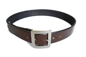 'Garrison' Cowhide Belt (Brown)