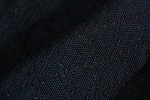 15oz Indigo Sashiko 'Gatsby' Oxford Shirt