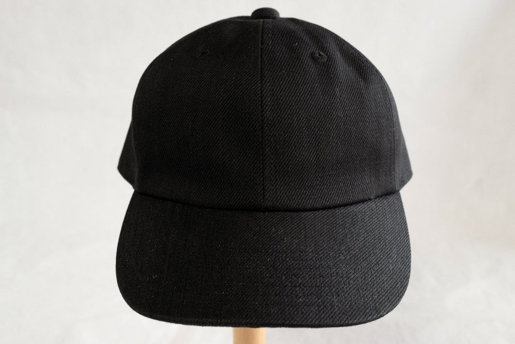 'Playa' Denim Ball Cap (Black)