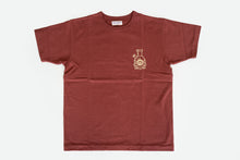 Load image into Gallery viewer, &#39;HAVE A GOOD TRIP’ LOOPWHEELED TEE (BURGUNDY)
