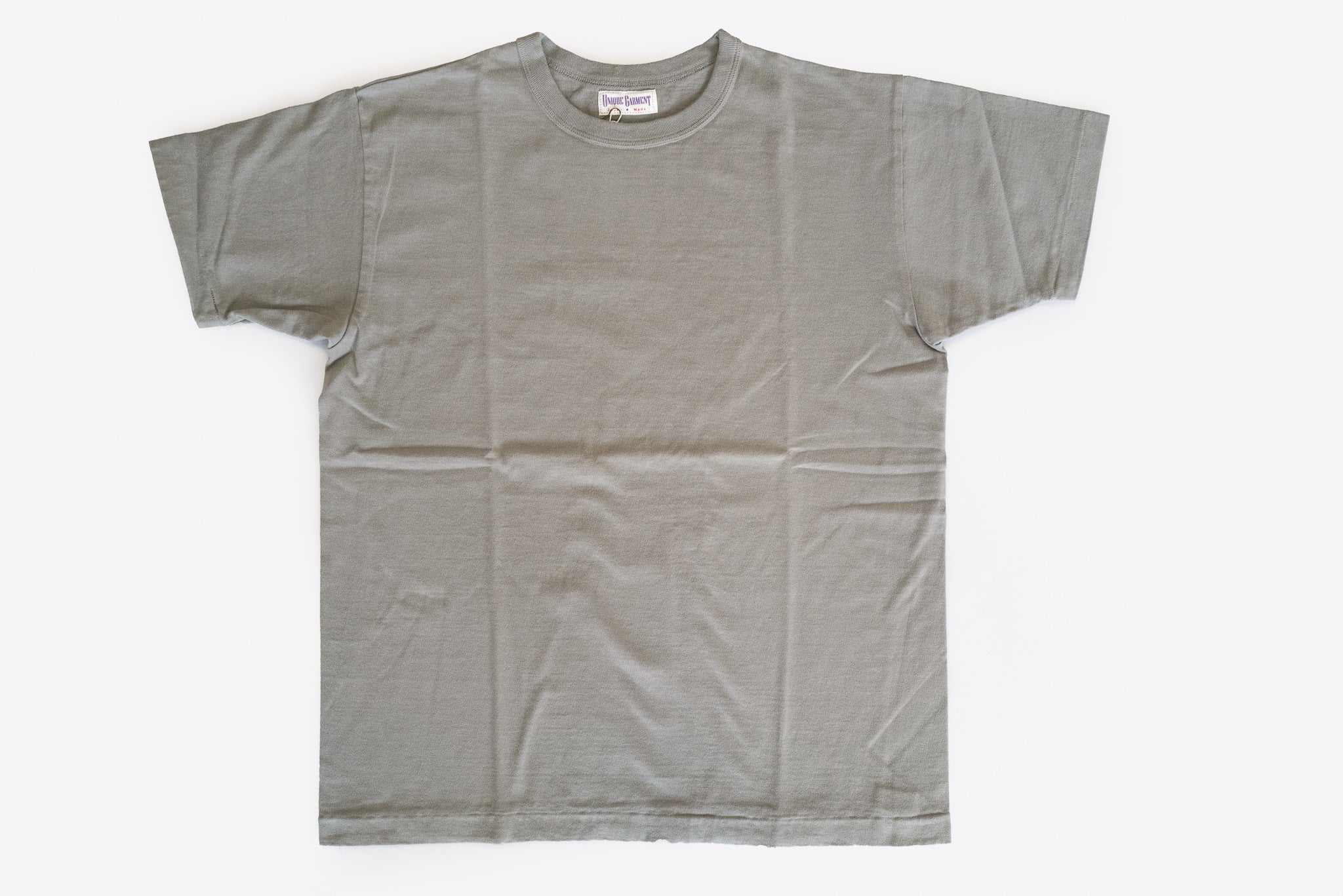 7OZ ‘AIRY’ LOOPWHEELED TEE (GREY)
