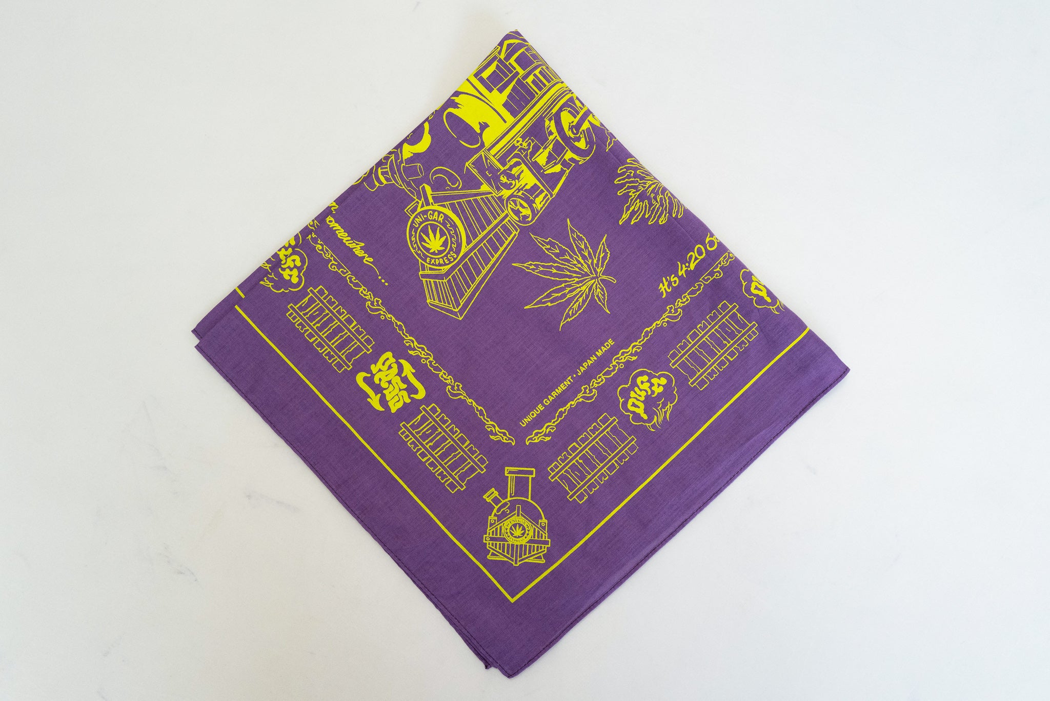 ‘HAVE A GOOD TRIP’ BANDANA (PURPLE)