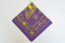 Load image into Gallery viewer, ‘HAVE A GOOD TRIP’ BANDANA (PURPLE)
