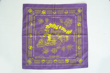 Load image into Gallery viewer, ‘HAVE A GOOD TRIP’ BANDANA (PURPLE)
